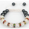 Crystal Clay Beads Bracelet Original Real Shamballa Bracelet